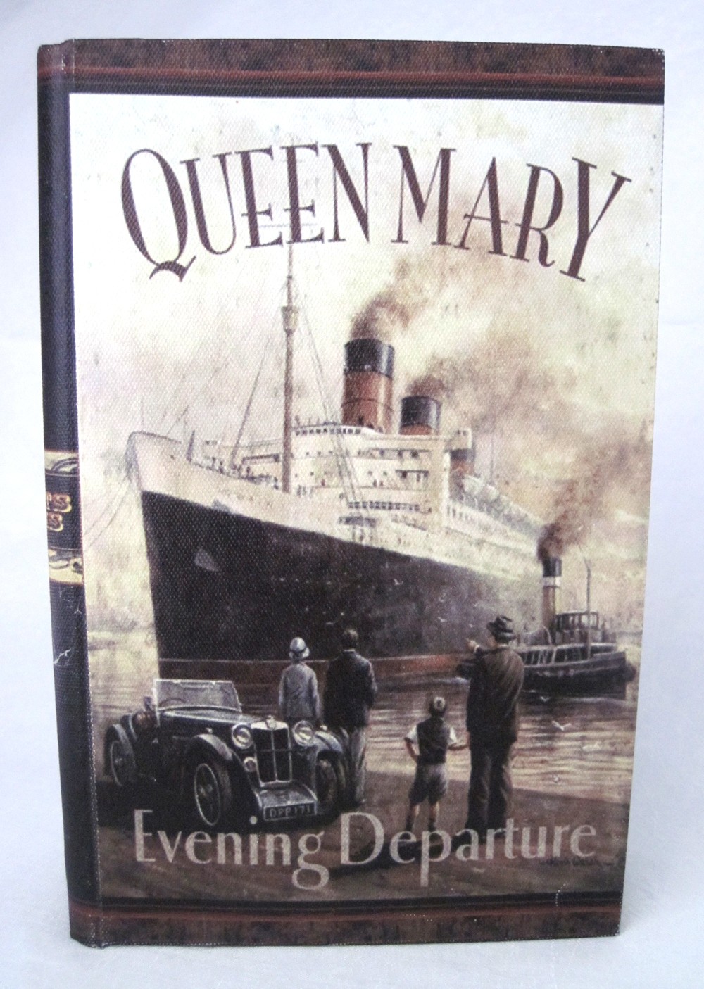  Buch - Aufbewahrungsbox klein Queen Mary 23x15x6 cm