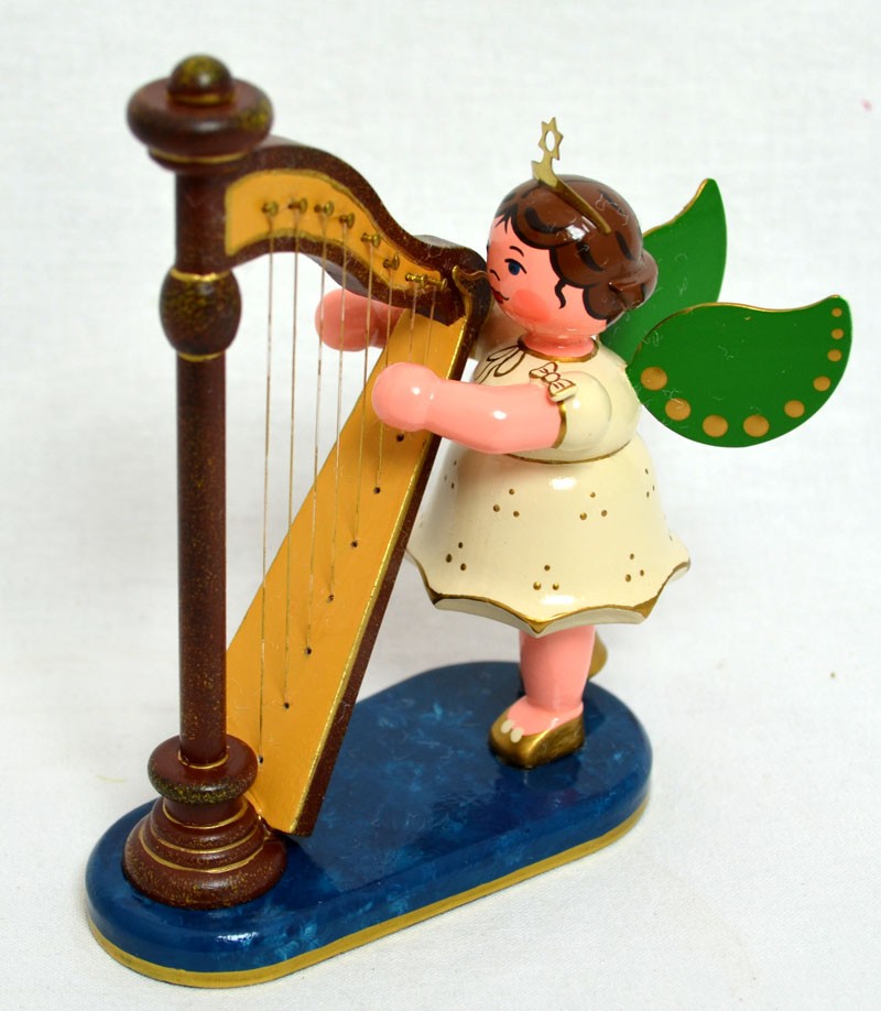 Hubrig - Engel mit Harfe 10 cm