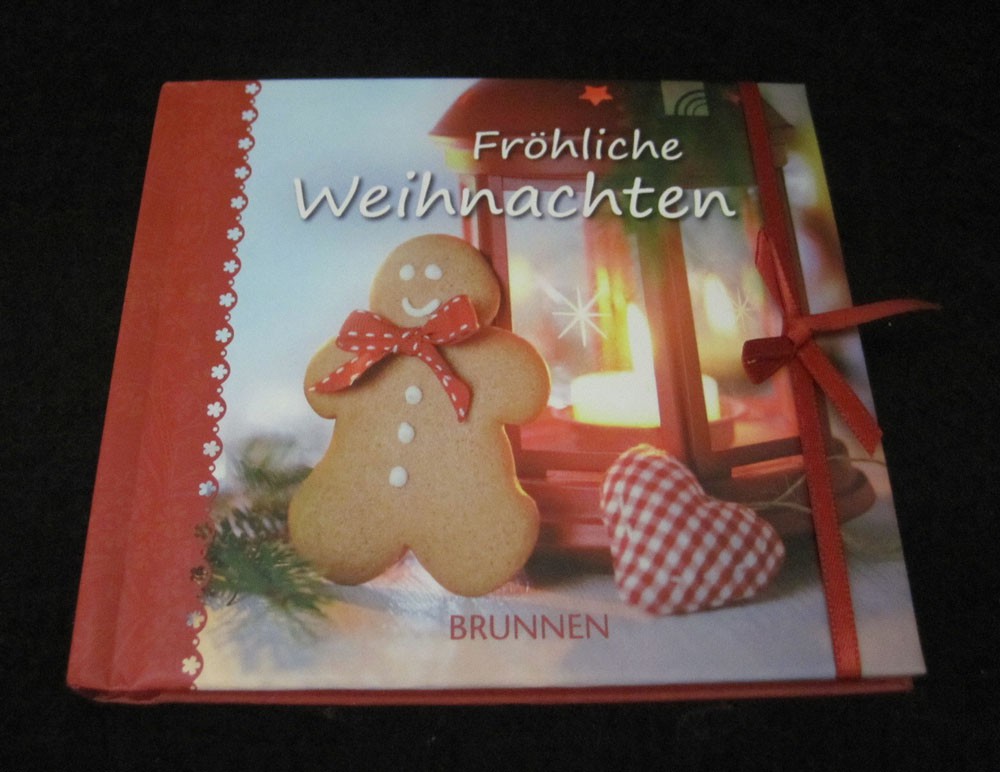Geschenkbuch "Fröhliche Weihnachten"