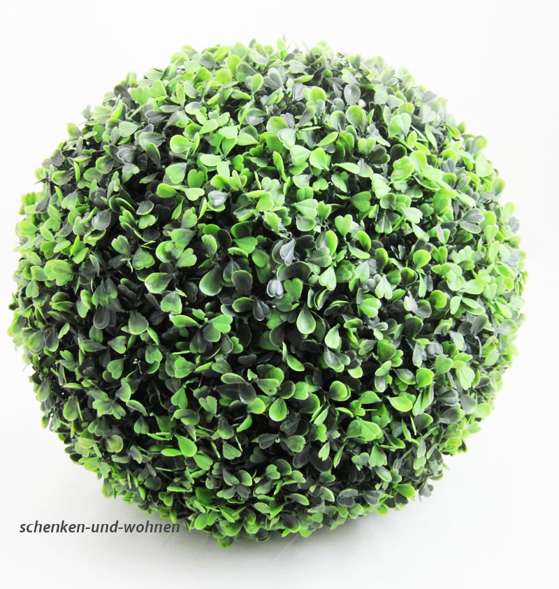 Künstliche Buchsbaumkugel Buxus 33 cm Durchmesser