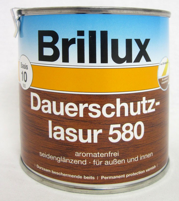 Brillux Dauerschutzlasur 580 mahagoni 3410 375 ml