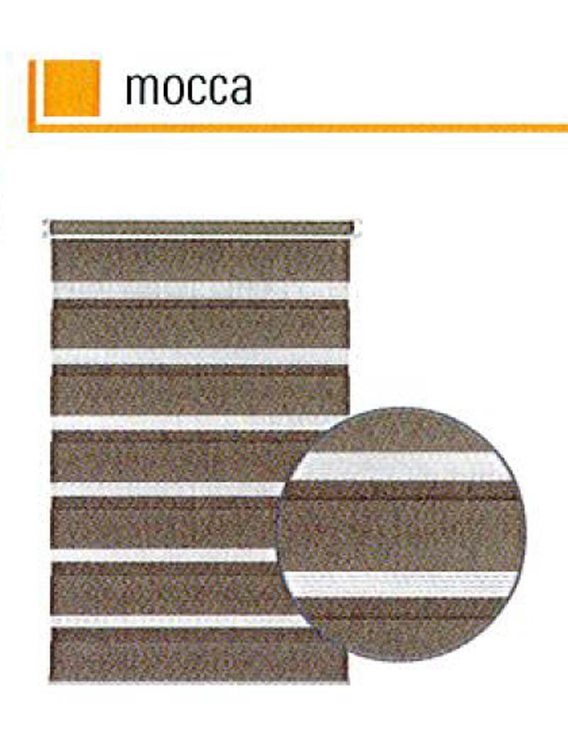 "EasyFix" Doppelrollo Mocca 75  x 150 cm
