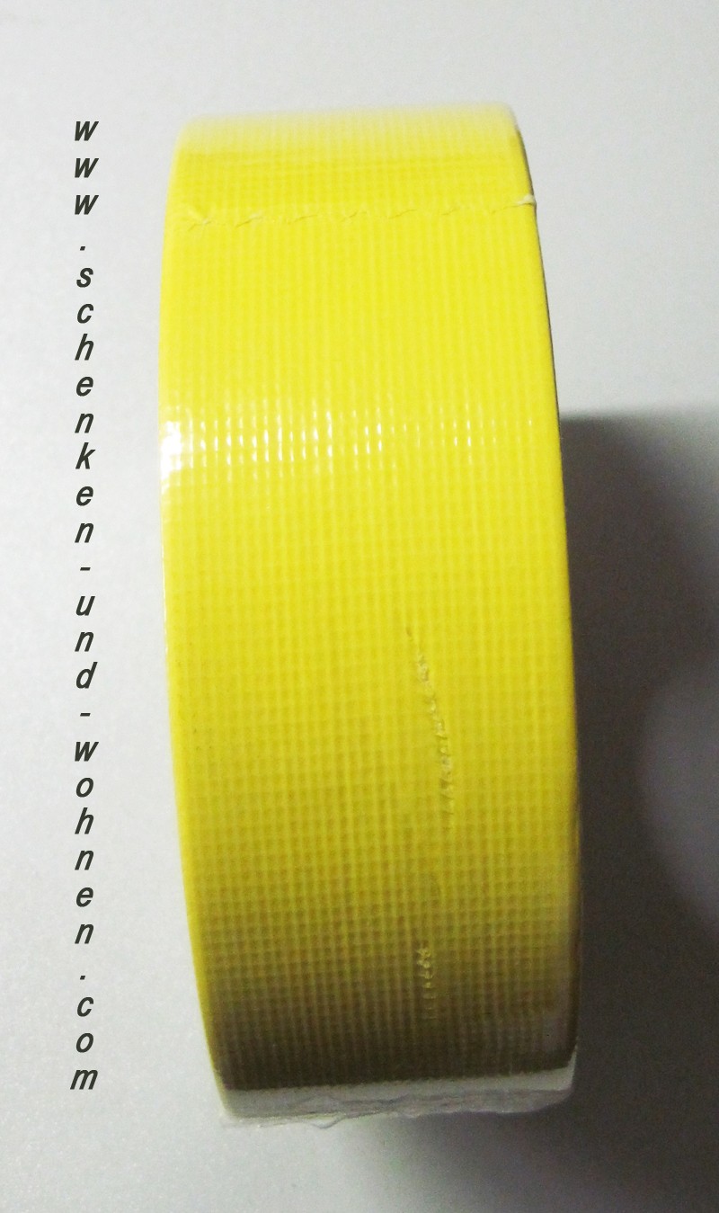 Reparatur- und Fixierband, Gewebeklebeband Gelb 44 mm x 50 m (B/L)