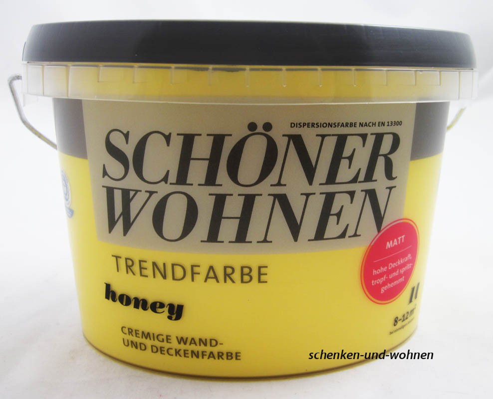 Schöner Wohnen Trendfarben- Honey matt -1 l