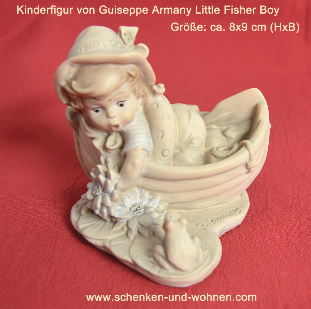 Kinderfigur Little Fisher Boy von Guiseppe Armany