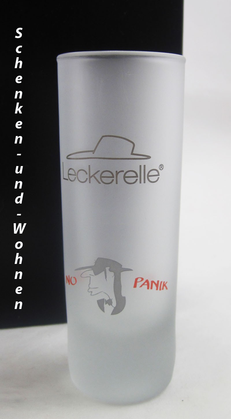 Leckerelle® Likörglas "No Panik", satiniert