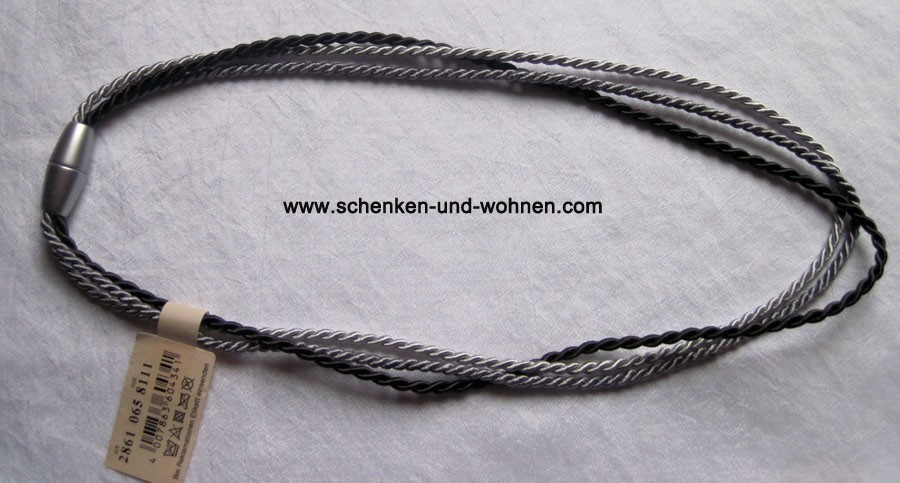 Raffhalter mit Magnetverschlusss 64/32 cm Grautöne Fb. 8111