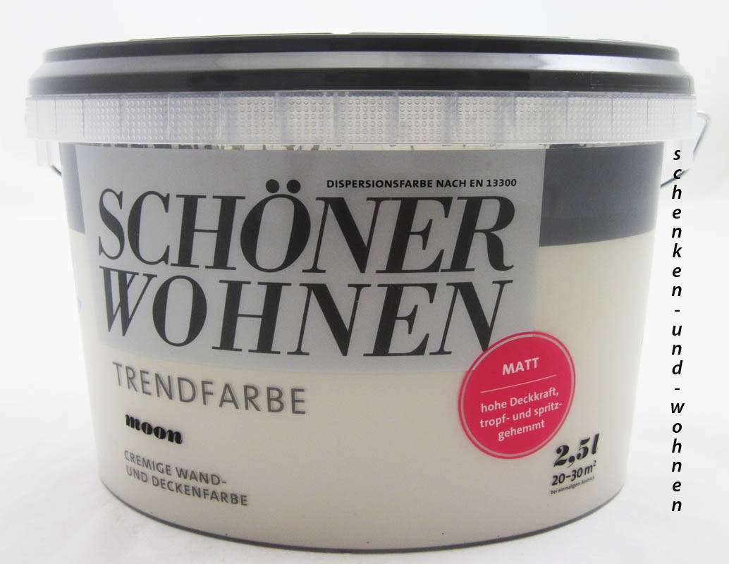 Schöner Wohnen Trendfarben Moon matt 2,5 l