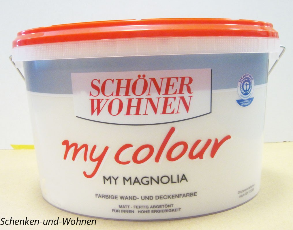  Schöner Wohnen - my colour Wandfarbe matt - 9125 My Magnolia, 10 L