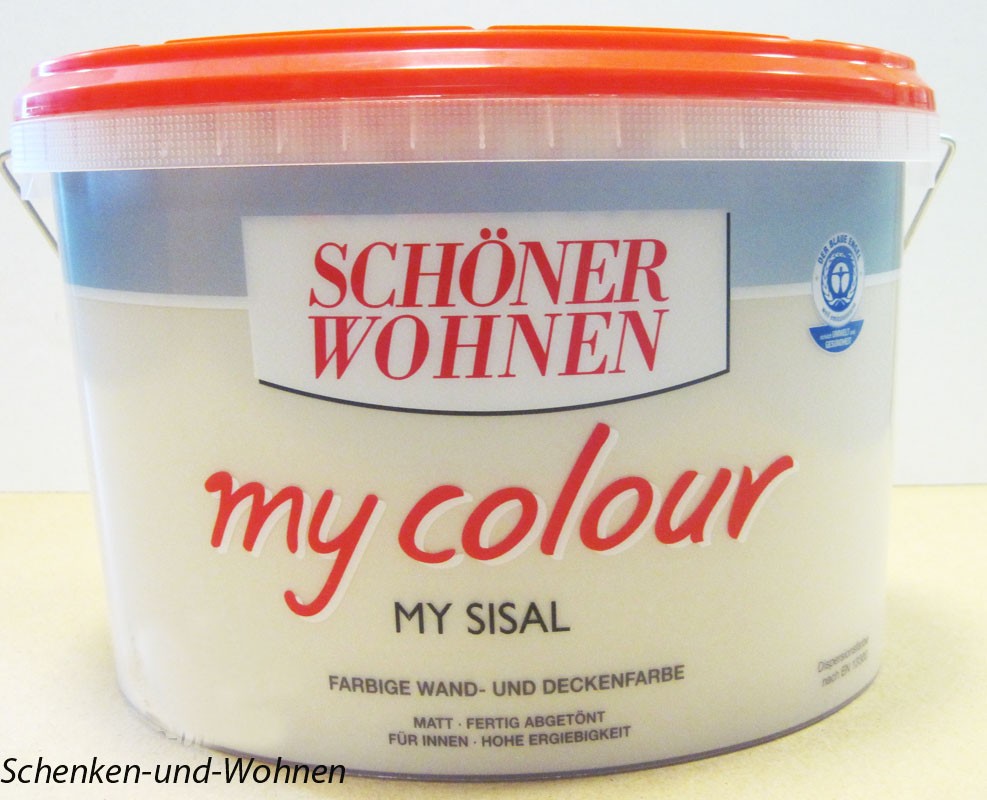  Schöner Wohnen - my colour Wandfarbe matt - 8523 My Sisal, 10 L