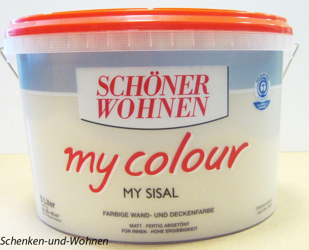  Schöner Wohnen - my colour Wandfarbe matt - 8523 My Sisal, 5 L