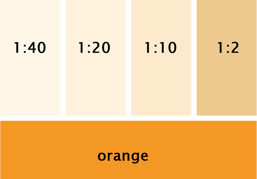 Silikat Vollton- & Abtönfarbe orange 250 ml
