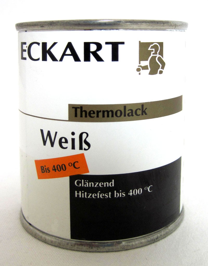Eckart Thermolack, Weiß, 125ml