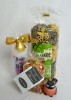 Glücksklee-Pasta Geschenk-Set mit Gewürzmischung, Kerze,Vogel