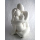 Skulptur Francis Paar "Kuschelrunde" 25 cm 