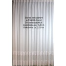 Stickereistores mit Mittelkante weiß BxH 1,20 m x 2,35 m