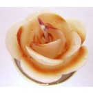 Teelichter  "Rosen" 6er Packung, lachs ca. 4 cm