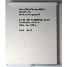 Dachfensterrollo - Abdunklungsstoff für GPU-F06 textil/weiß
