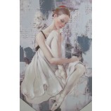 Wandbild auf Leinwandrahmen 40 x60 (BxH) Ballerinas1