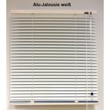 Aluminium-Jalousie 60x130 cm (BxL) weiß