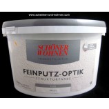 Feinputz-Optik Strukturfarbe fein 8 kg Schöner Wohnen