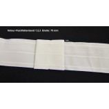 Velour Gardinenband Flachfalte 75 mm breit 1:2,3