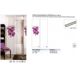 Schiebevorhang Digitaldruck Orchidee Lila, ca. 60 x 245 cm