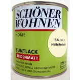 Home Buntlack - Acryllack, seidenmatt, RAL 1015 Hellelfenbein, 375 ml