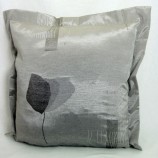 Kissenhülle grau-silber mit Stehsaum ca. 40x40 cm