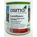 Osmo Landhausfarbe2311 Karminrot deckend 750ml