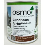 Osmo Landhausfarbe 2310 Zeder-Rotholz deckend 750ml