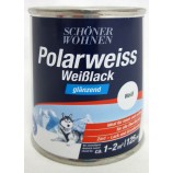 Polarweiss Weißlack 125 ml glänzend Acryl-Lack