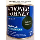 Protect Buntlack 375 ml, RAL 6005 Moosgrün hochglänzend, Alkydharzlack SW