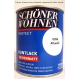 Protect Buntlack, 750 ml, Fb 0096 Altweiß - Alkydharzlack, seidenmatt