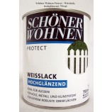 Protect Weisslack - Alkydharzlack, hochglänzend, weiß 750 ml
