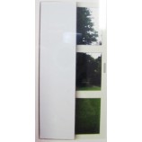 Flächenvorhang - Schiebevorhang Uni Weiß ca.60 x 245 cm, halbtransparent