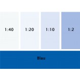 Silikat Vollton- & Abtönfarbe Blau 250 ml