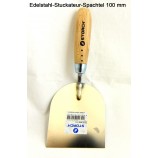 Edelstahl Stuckateur Spachtel 100 mm breit 0,7 mm Blattstärke