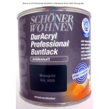 DurAcryl Professional Buntlack moosgrün seidenmatt 375ml wasserverdünnbar