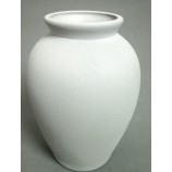 Keramik Vase matt-weiss  ca. 21 x 15cm H/B