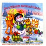 Weihnachtsheftchen Die schönsten Weihnachtslieder mit CD ca.13x13 cm